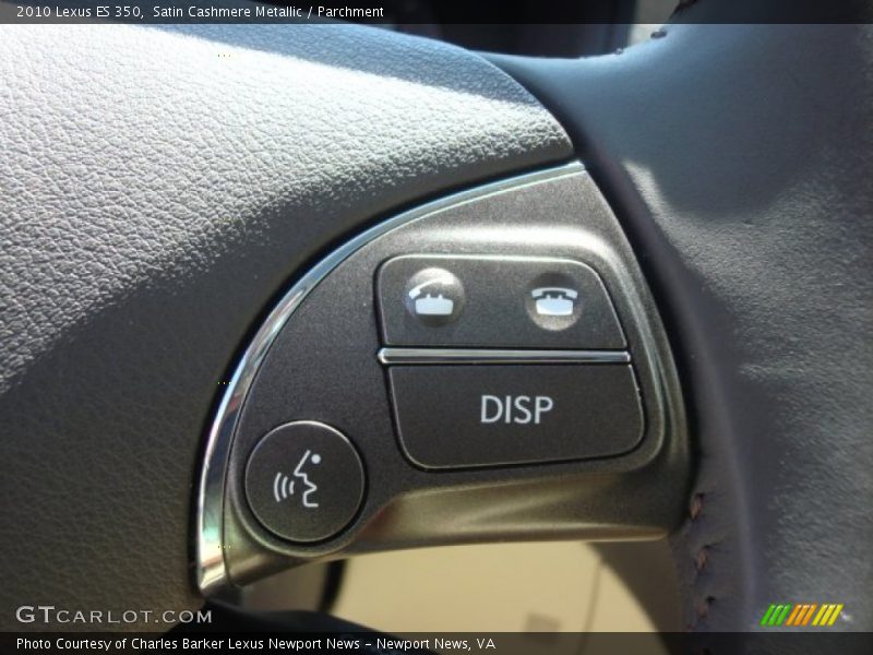 Satin Cashmere Metallic / Parchment 2010 Lexus ES 350