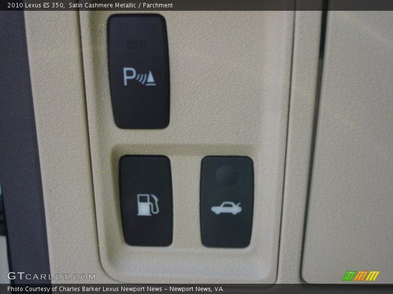 Satin Cashmere Metallic / Parchment 2010 Lexus ES 350