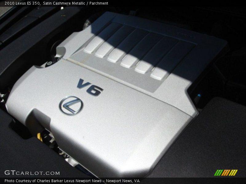 Satin Cashmere Metallic / Parchment 2010 Lexus ES 350
