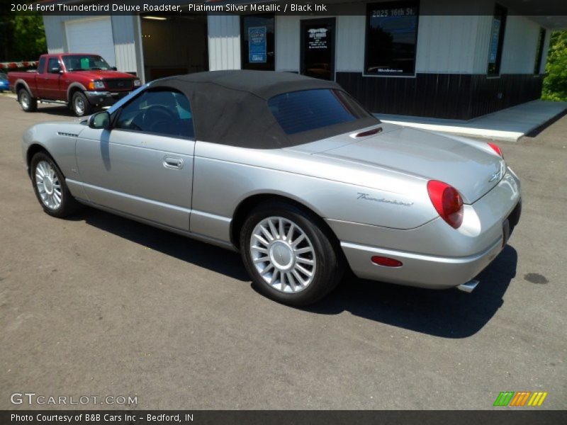  2004 Thunderbird Deluxe Roadster Platinum Silver Metallic