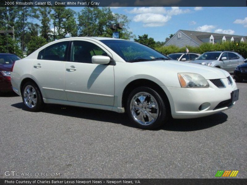 Dover White Pearl / Gray 2006 Mitsubishi Galant ES