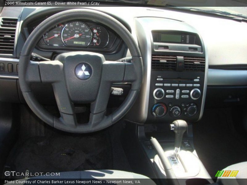 Dover White Pearl / Gray 2006 Mitsubishi Galant ES