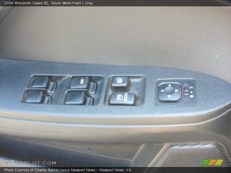 Dover White Pearl / Gray 2006 Mitsubishi Galant ES