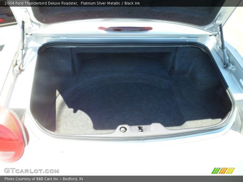 Platinum Silver Metallic / Black Ink 2004 Ford Thunderbird Deluxe Roadster