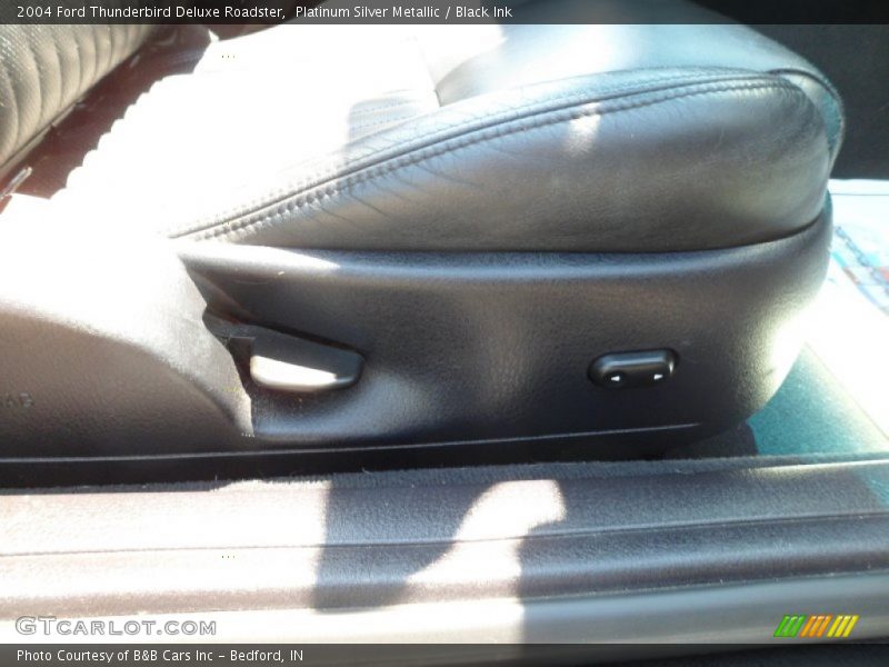 Platinum Silver Metallic / Black Ink 2004 Ford Thunderbird Deluxe Roadster