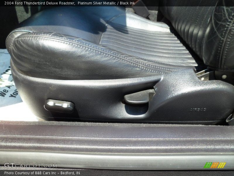 Platinum Silver Metallic / Black Ink 2004 Ford Thunderbird Deluxe Roadster