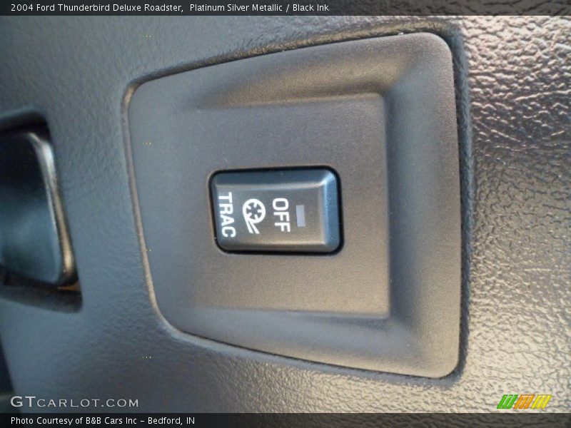 Platinum Silver Metallic / Black Ink 2004 Ford Thunderbird Deluxe Roadster