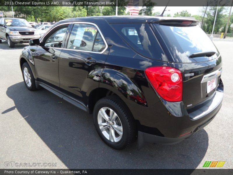 Black / Light Titanium/Jet Black 2011 Chevrolet Equinox LS AWD