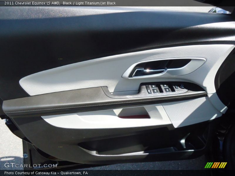Black / Light Titanium/Jet Black 2011 Chevrolet Equinox LS AWD