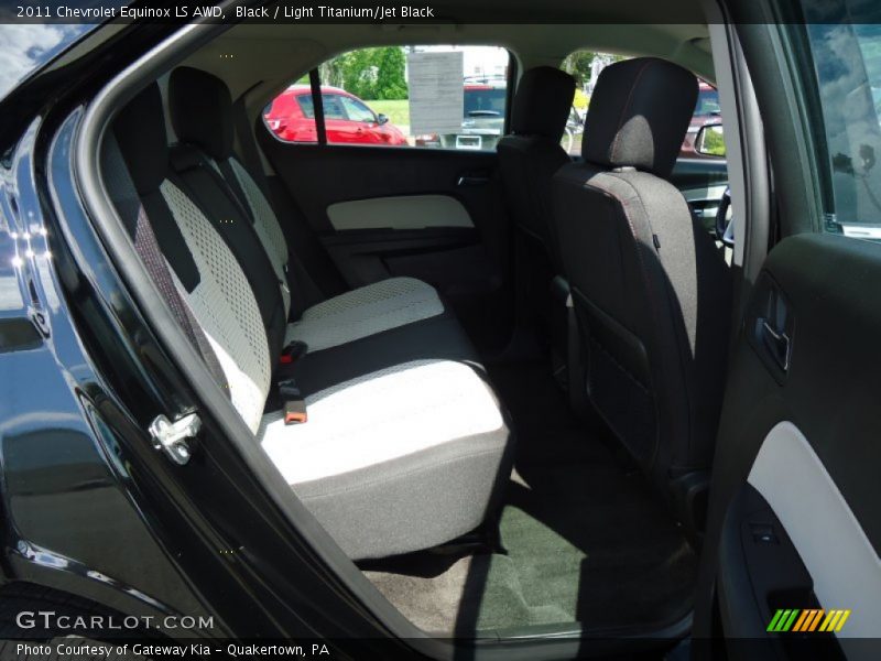 Black / Light Titanium/Jet Black 2011 Chevrolet Equinox LS AWD