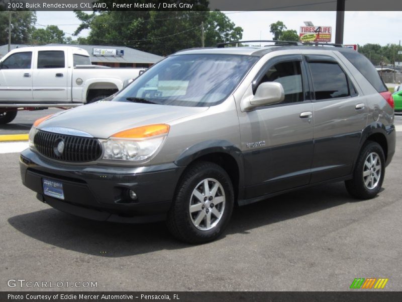 Pewter Metallic / Dark Gray 2002 Buick Rendezvous CXL AWD