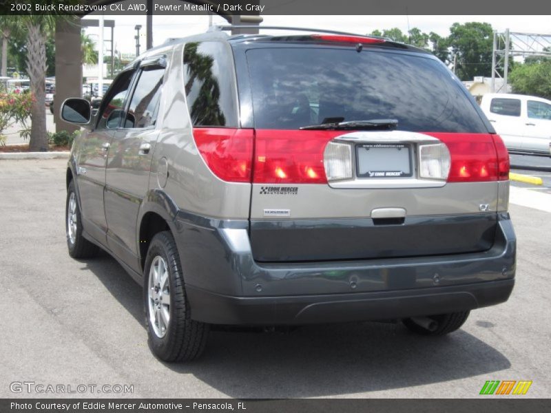 Pewter Metallic / Dark Gray 2002 Buick Rendezvous CXL AWD