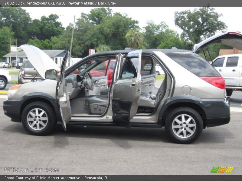 Pewter Metallic / Dark Gray 2002 Buick Rendezvous CXL AWD