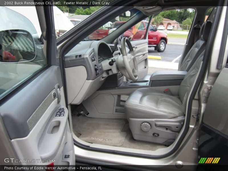 Pewter Metallic / Dark Gray 2002 Buick Rendezvous CXL AWD