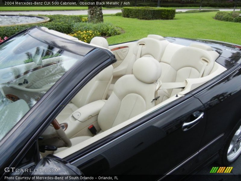 2004 CLK 500 Cabriolet Ash Interior