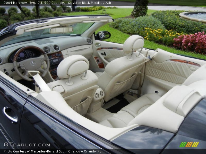  2004 CLK 500 Cabriolet Ash Interior