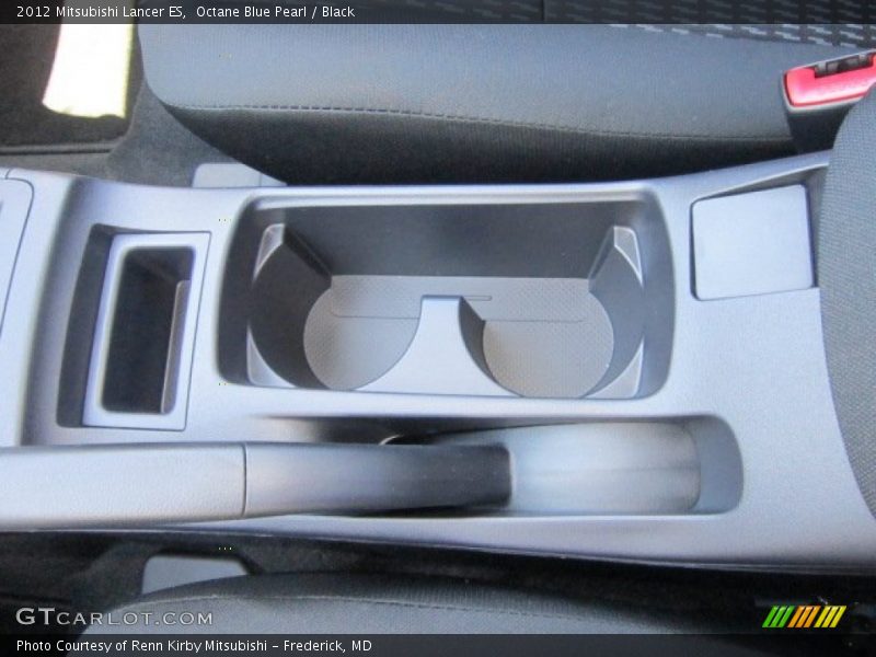 Octane Blue Pearl / Black 2012 Mitsubishi Lancer ES