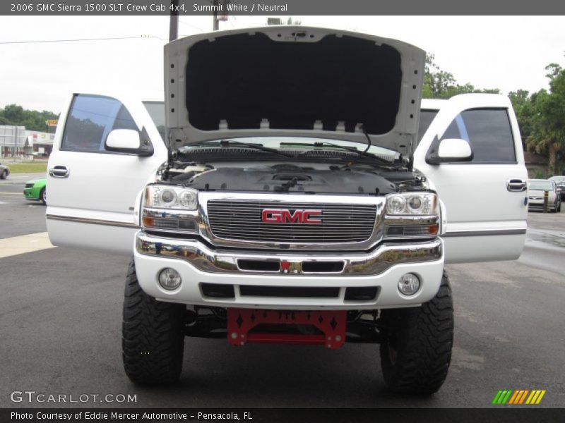 Summit White / Neutral 2006 GMC Sierra 1500 SLT Crew Cab 4x4