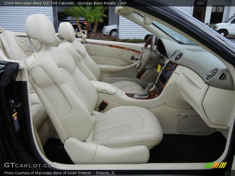  2004 CLK 500 Cabriolet Ash Interior