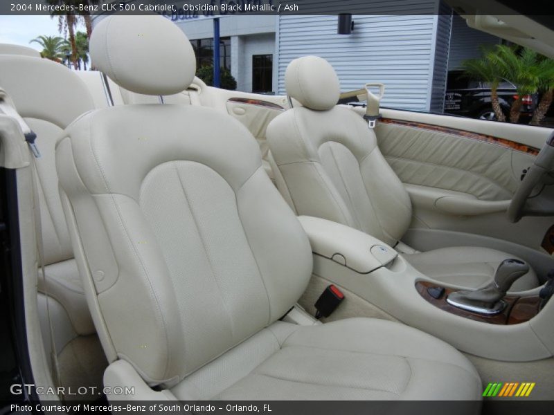  2004 CLK 500 Cabriolet Ash Interior