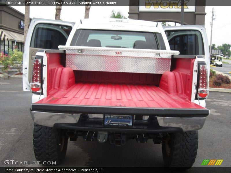 Summit White / Neutral 2006 GMC Sierra 1500 SLT Crew Cab 4x4