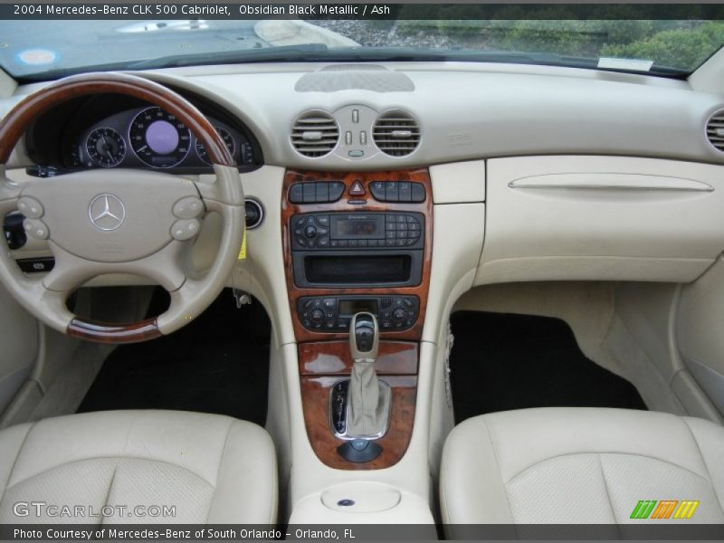 Dashboard of 2004 CLK 500 Cabriolet