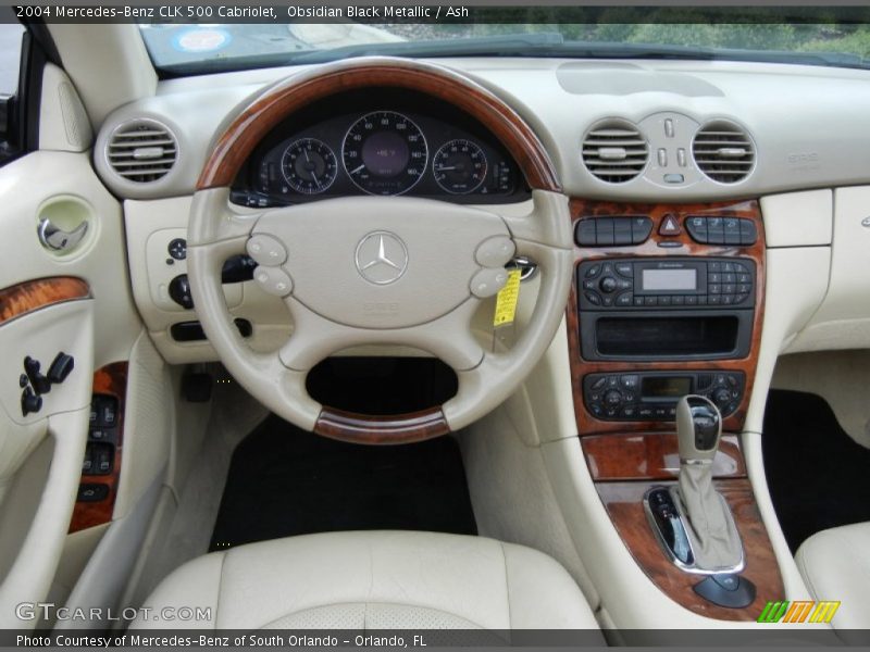 Dashboard of 2004 CLK 500 Cabriolet