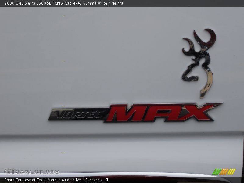 Summit White / Neutral 2006 GMC Sierra 1500 SLT Crew Cab 4x4