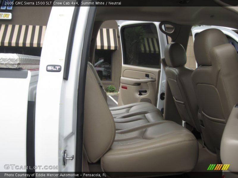 Summit White / Neutral 2006 GMC Sierra 1500 SLT Crew Cab 4x4