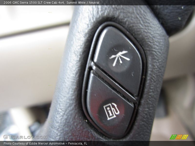 Summit White / Neutral 2006 GMC Sierra 1500 SLT Crew Cab 4x4