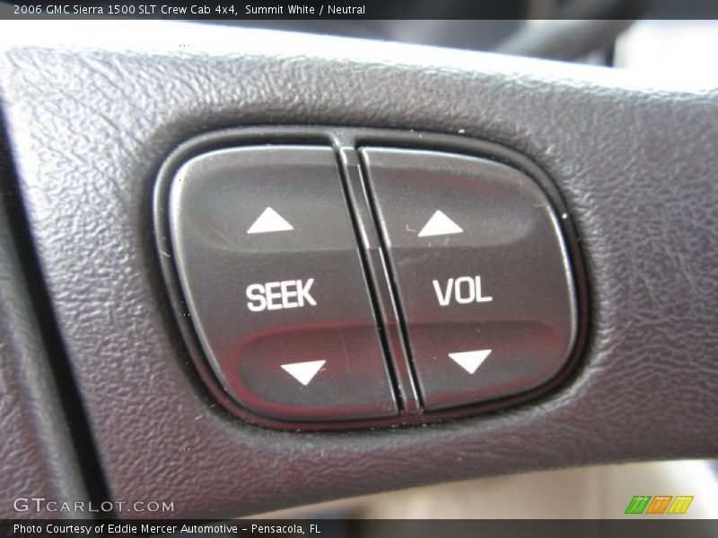 Summit White / Neutral 2006 GMC Sierra 1500 SLT Crew Cab 4x4