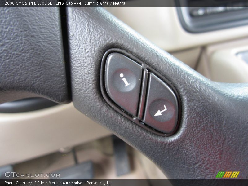 Summit White / Neutral 2006 GMC Sierra 1500 SLT Crew Cab 4x4