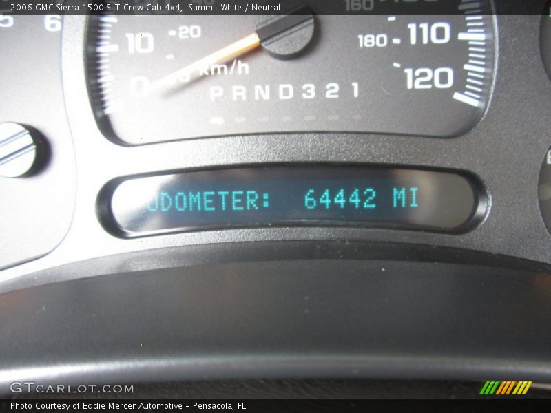 Summit White / Neutral 2006 GMC Sierra 1500 SLT Crew Cab 4x4
