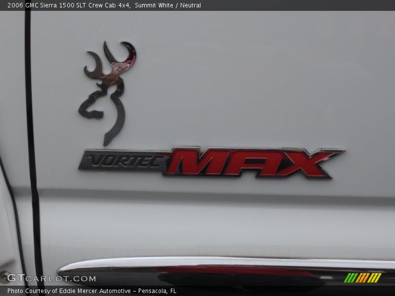 Summit White / Neutral 2006 GMC Sierra 1500 SLT Crew Cab 4x4