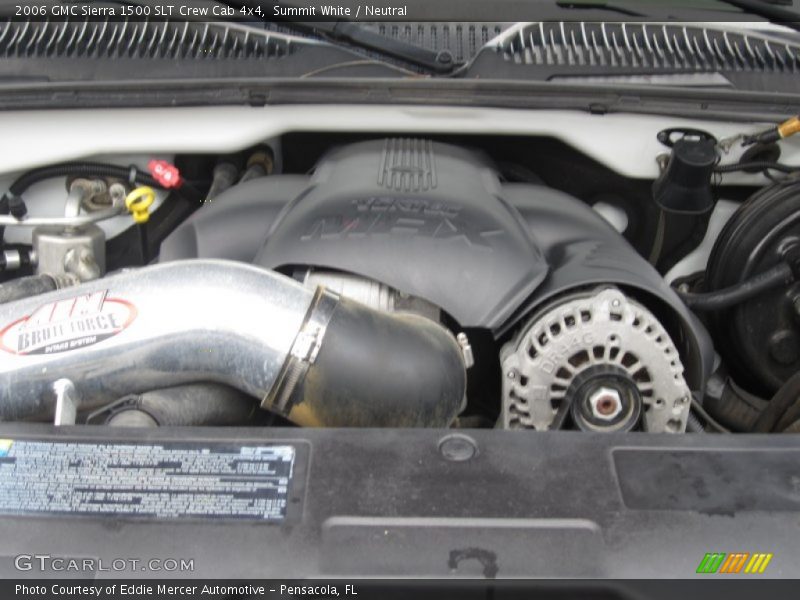 Summit White / Neutral 2006 GMC Sierra 1500 SLT Crew Cab 4x4
