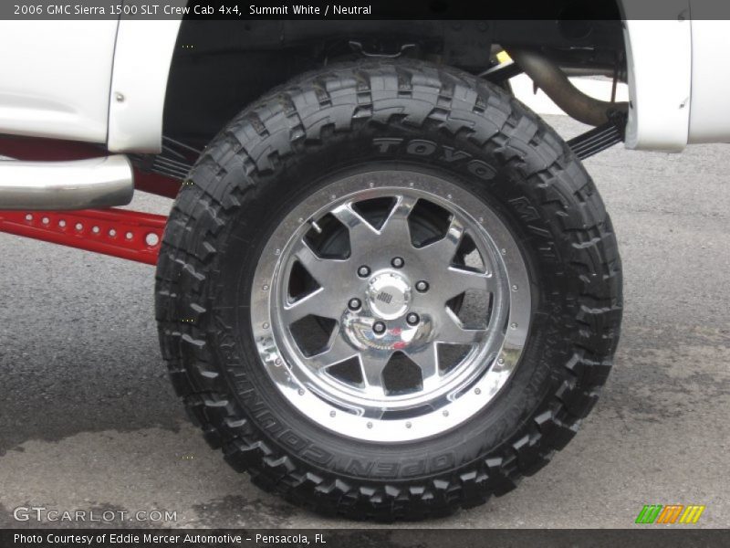 Custom Wheels of 2006 Sierra 1500 SLT Crew Cab 4x4