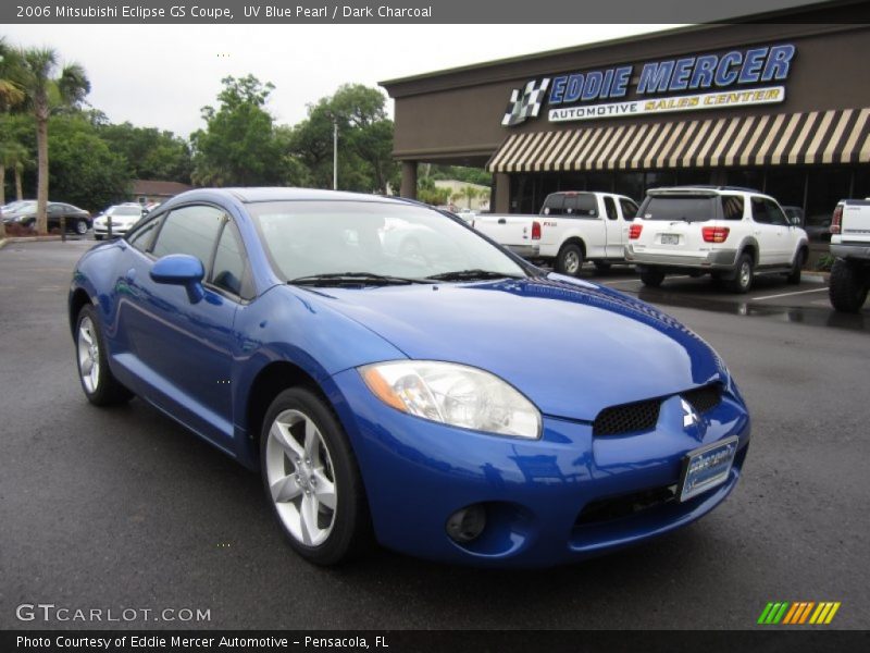 UV Blue Pearl / Dark Charcoal 2006 Mitsubishi Eclipse GS Coupe