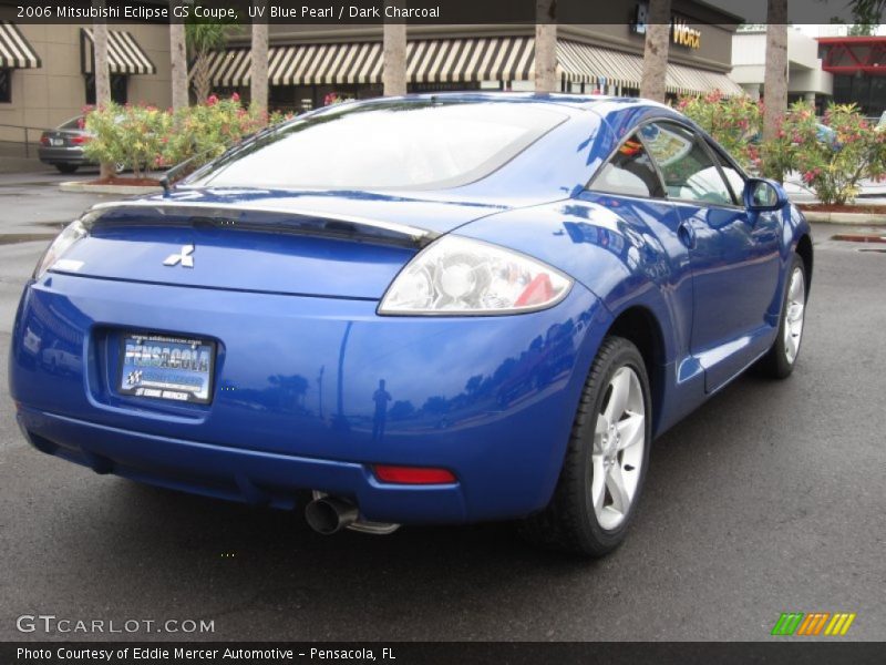 UV Blue Pearl / Dark Charcoal 2006 Mitsubishi Eclipse GS Coupe