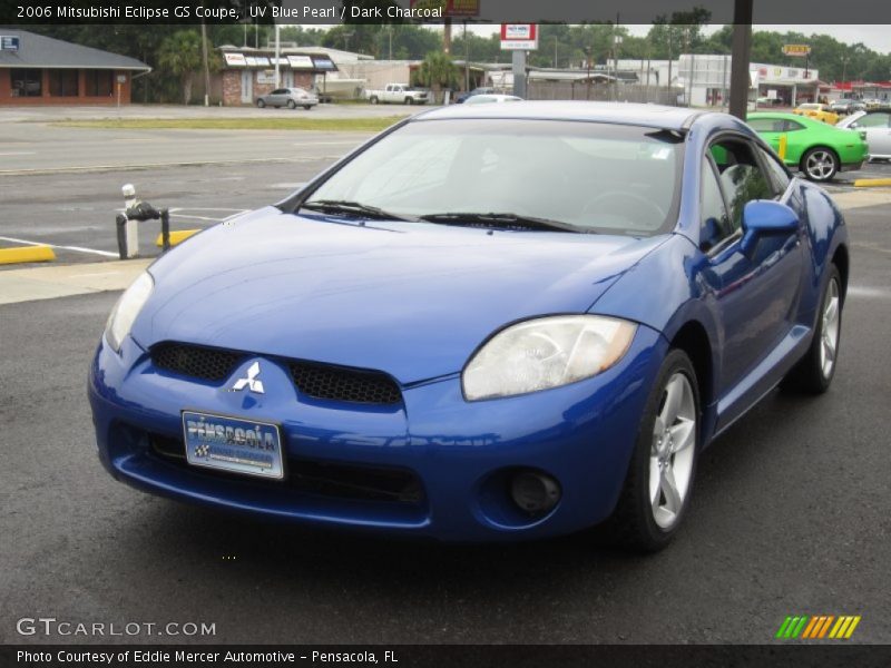 UV Blue Pearl / Dark Charcoal 2006 Mitsubishi Eclipse GS Coupe