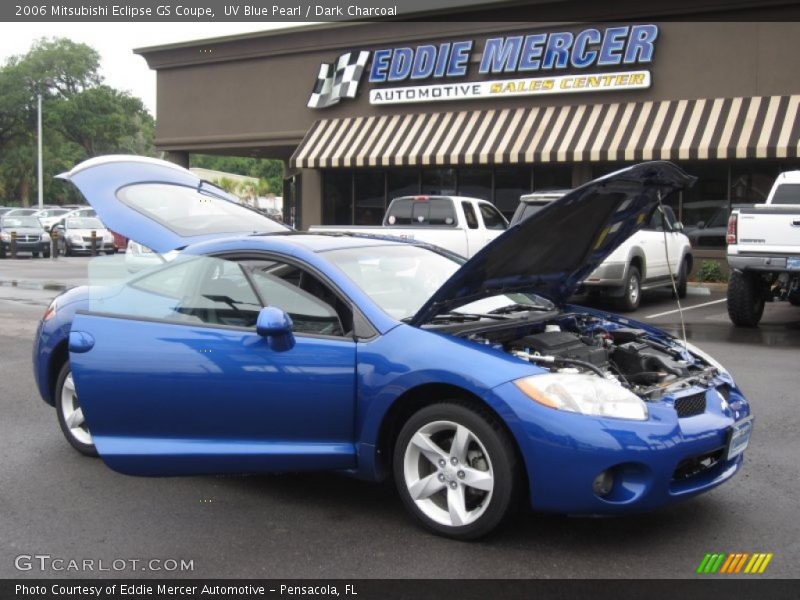 UV Blue Pearl / Dark Charcoal 2006 Mitsubishi Eclipse GS Coupe