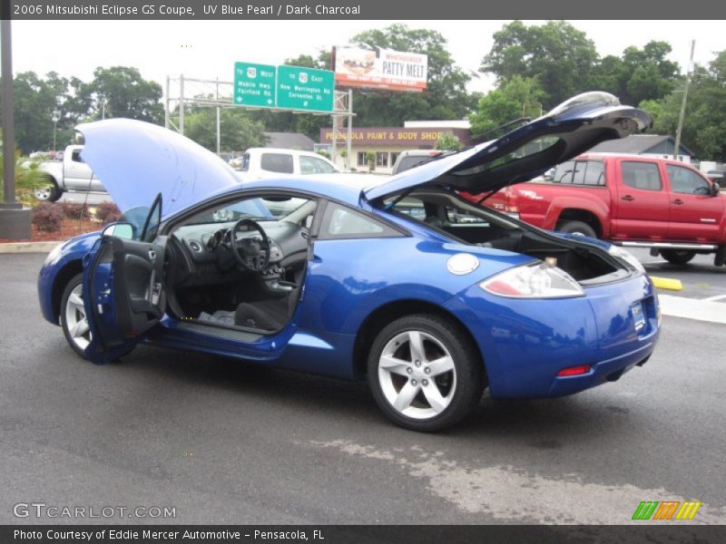 UV Blue Pearl / Dark Charcoal 2006 Mitsubishi Eclipse GS Coupe