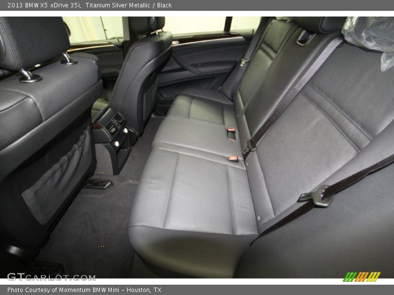 Titanium Silver Metallic / Black 2013 BMW X5 xDrive 35i