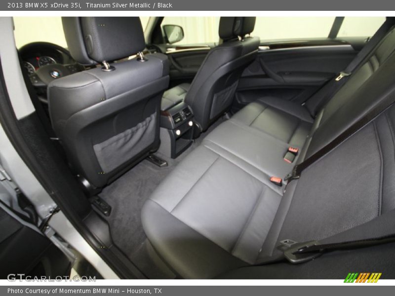 Titanium Silver Metallic / Black 2013 BMW X5 xDrive 35i