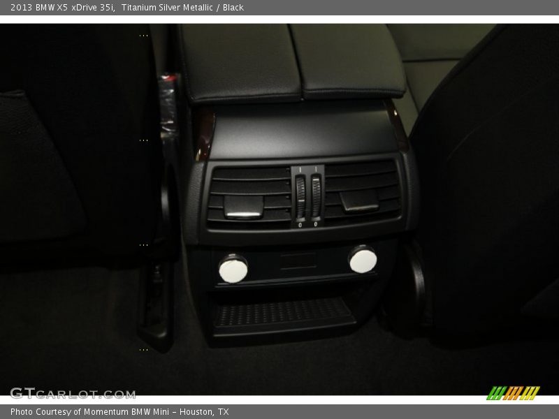 Titanium Silver Metallic / Black 2013 BMW X5 xDrive 35i
