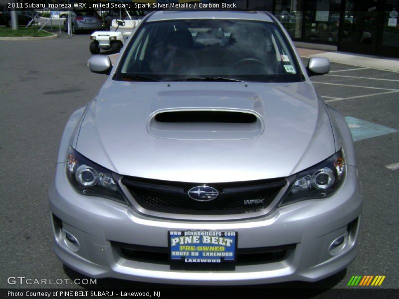 Spark Silver Metallic / Carbon Black 2011 Subaru Impreza WRX Limited Sedan
