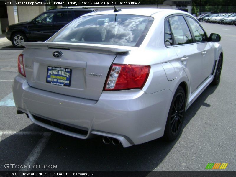 Spark Silver Metallic / Carbon Black 2011 Subaru Impreza WRX Limited Sedan