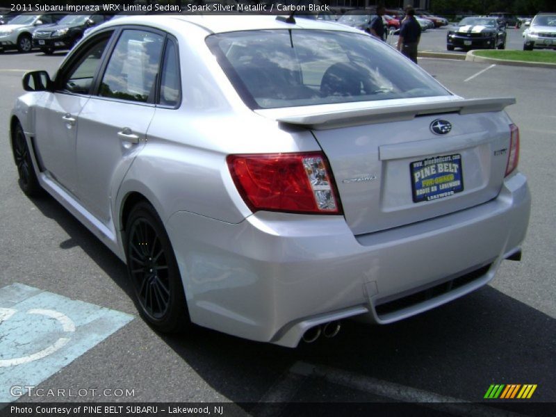 Spark Silver Metallic / Carbon Black 2011 Subaru Impreza WRX Limited Sedan