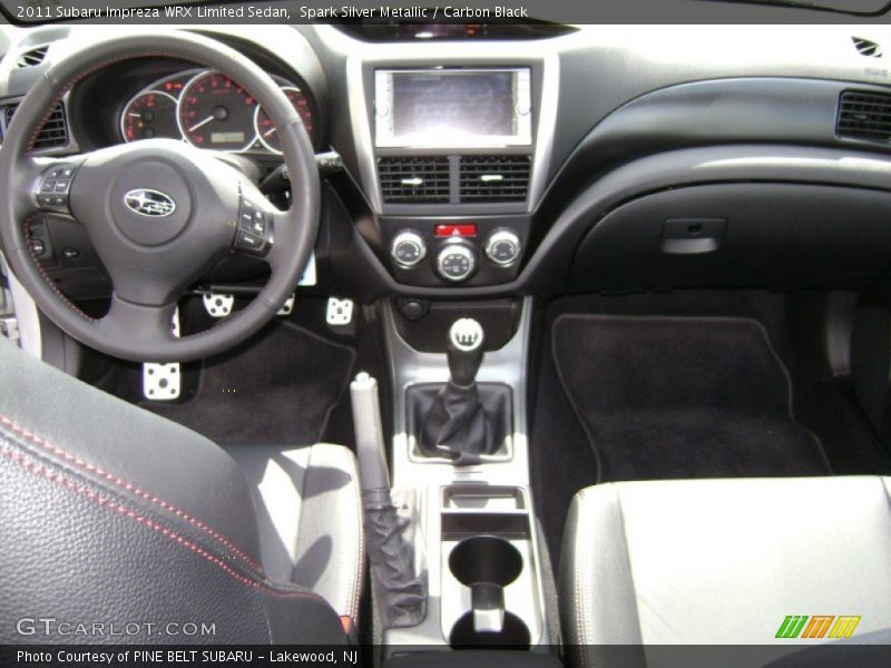 Spark Silver Metallic / Carbon Black 2011 Subaru Impreza WRX Limited Sedan