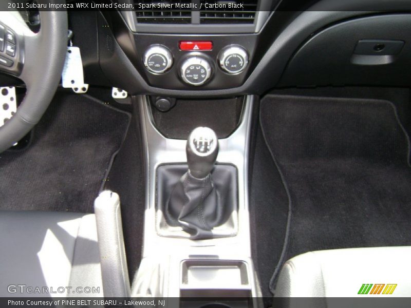 Spark Silver Metallic / Carbon Black 2011 Subaru Impreza WRX Limited Sedan