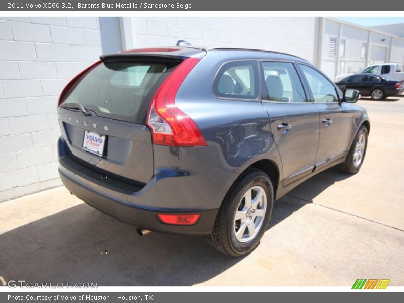 Barents Blue Metallic / Sandstone Beige 2011 Volvo XC60 3.2